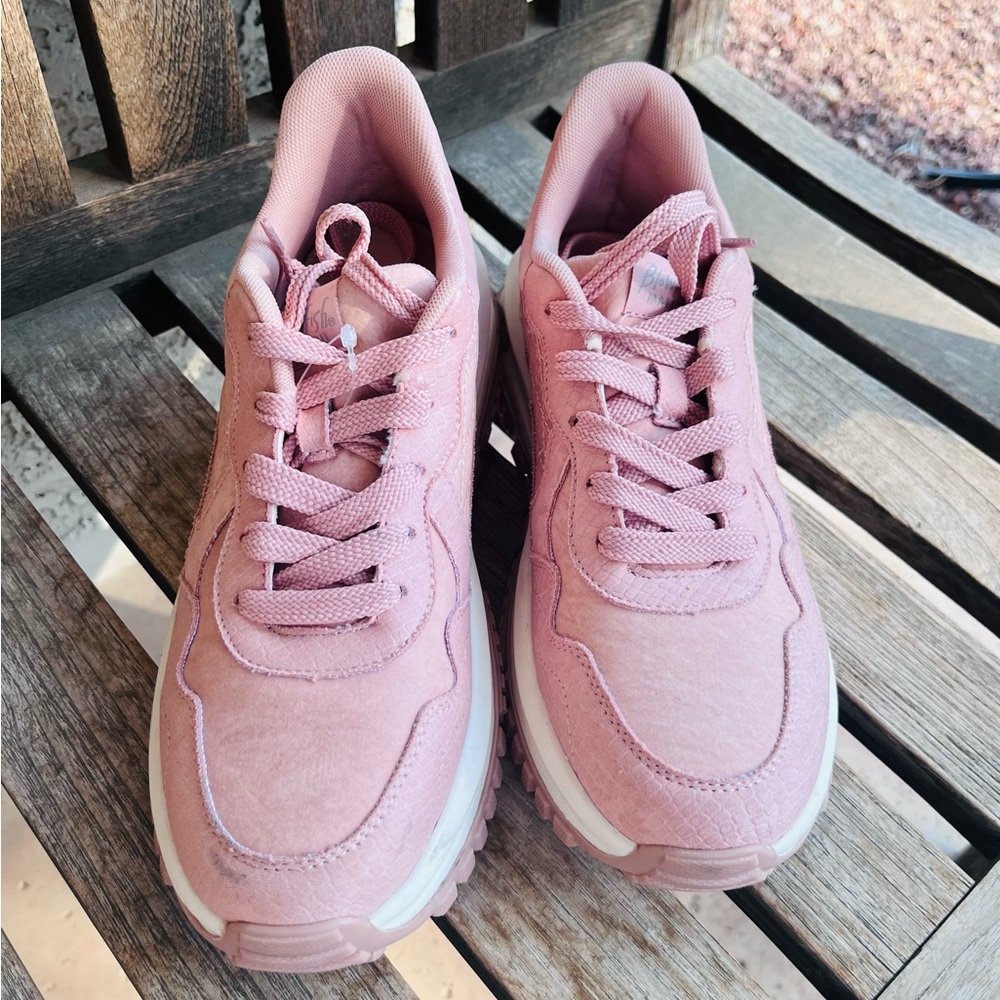 Adorable Pink Blowfish Sneakers
